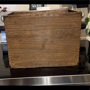 Threshold Wooden File Box